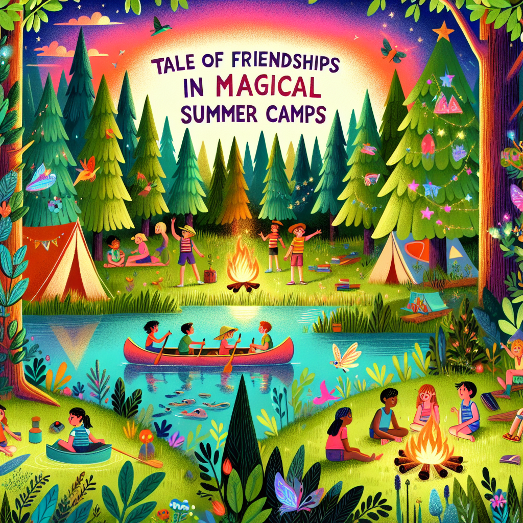 Fiaba di Amicizie nei Campi Estivi Magici