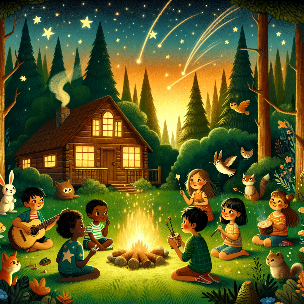 La Fiaba dei Campi Estivi Magici e delle Nuove Amicizie