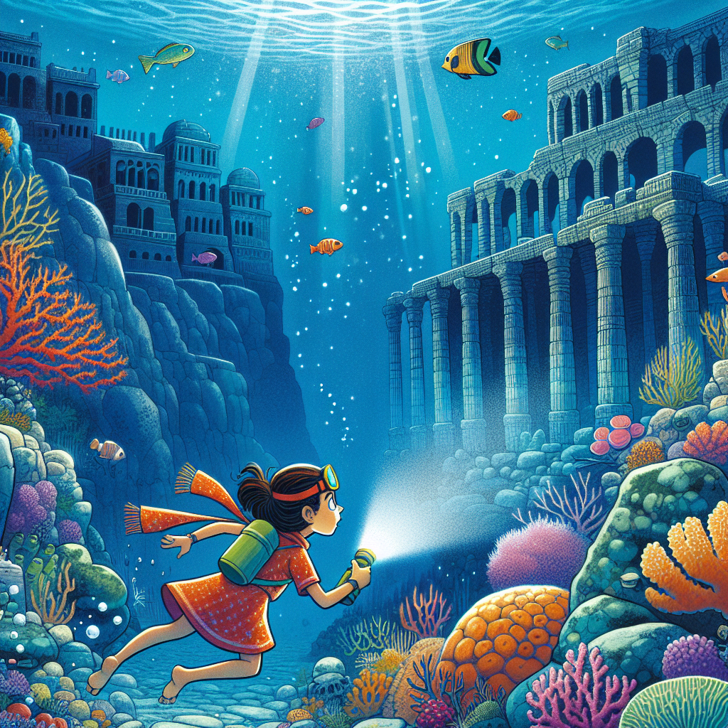 Fiaba delle Avventure Sotto il Mare in Città Sommerse