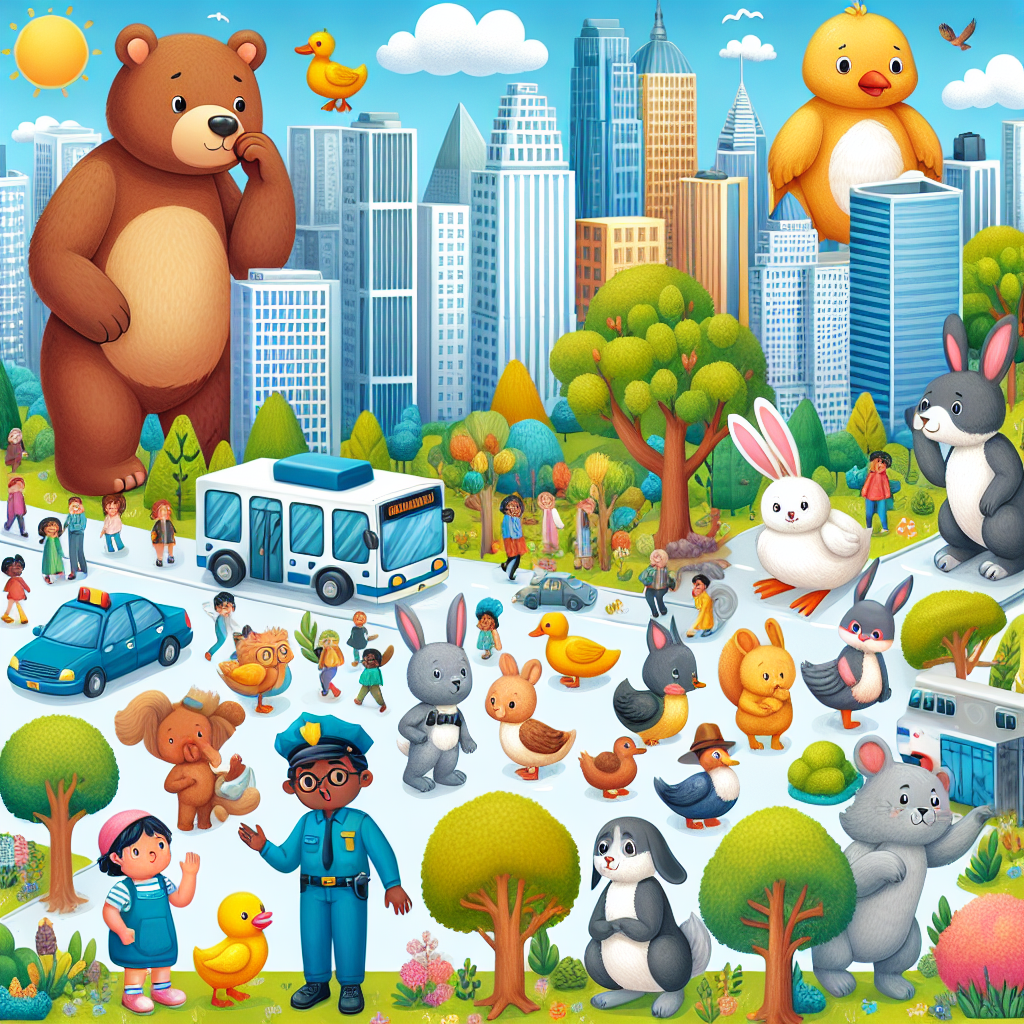 La Fiaba degli Animali Esploratori in Città