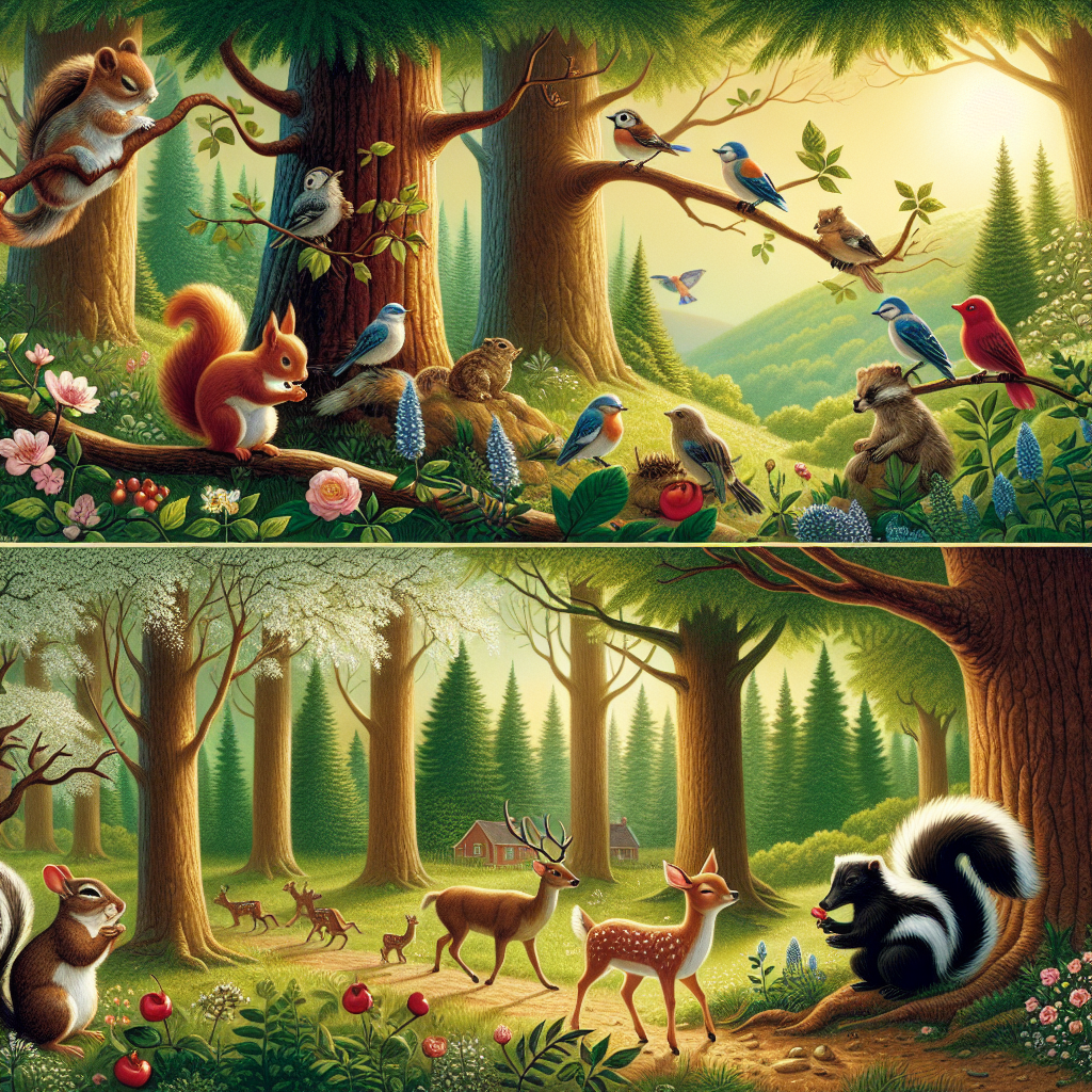 La Fiaba del Piccolo Bosco e degli Amici Altruisti