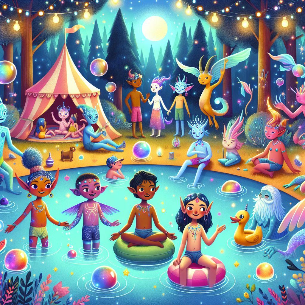 Fiaba delle Amicizie nei Campi Estivi Magici