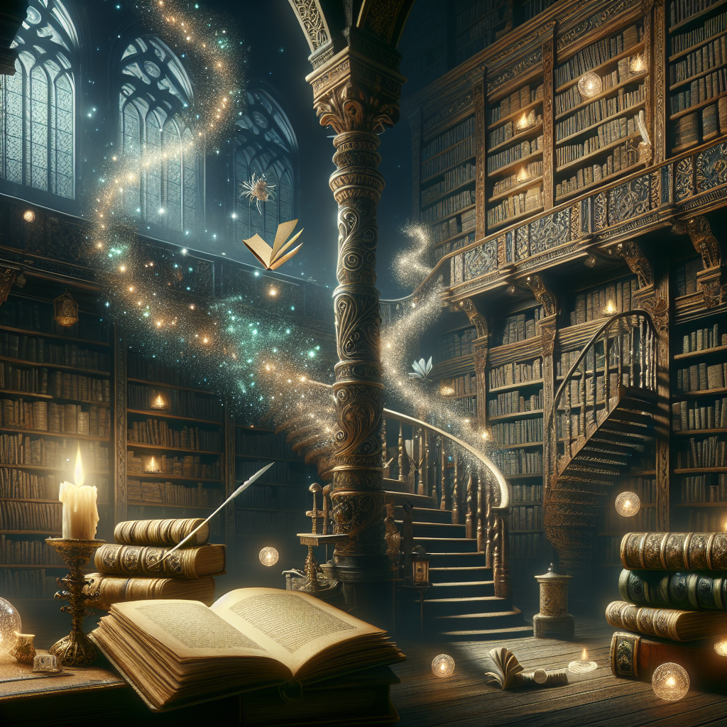 La Fiaba della Vecchia Biblioteca Incantata