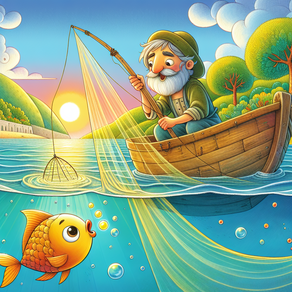Fiaba del Pescatore e il Pesce D’oro