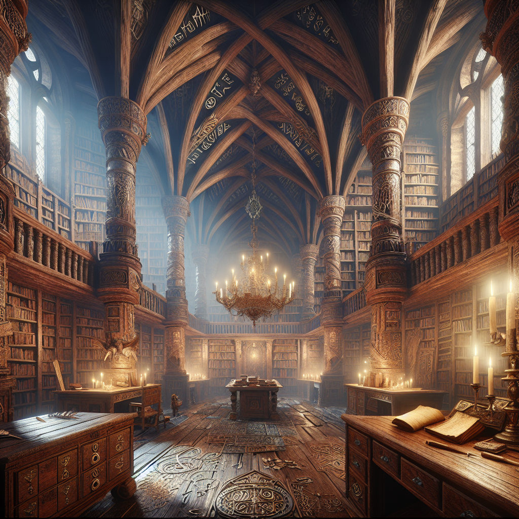 La Fiaba della Vecchia Biblioteca Magica