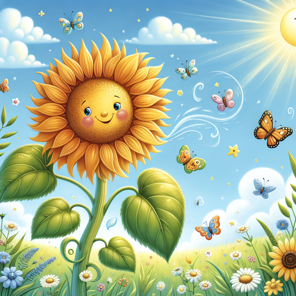 Fiaba del Girasole Riconoscente