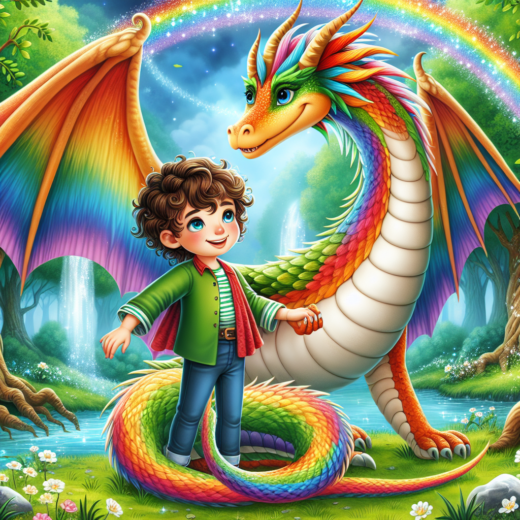 Fiaba dell’Amicizia tra Tommaso e il Drago Arcobaleno