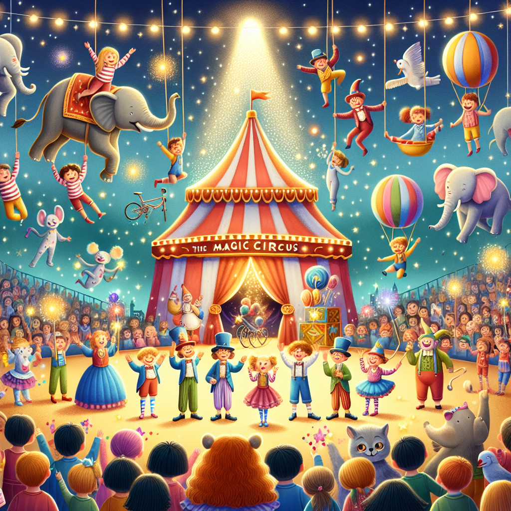 Fiaba del Circo Magico e delle Avventure di Amicizia