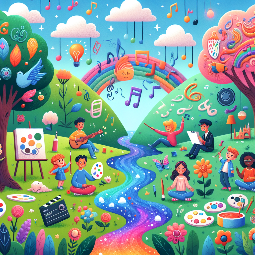 Fiaba dei Colori Magici e della Creatività