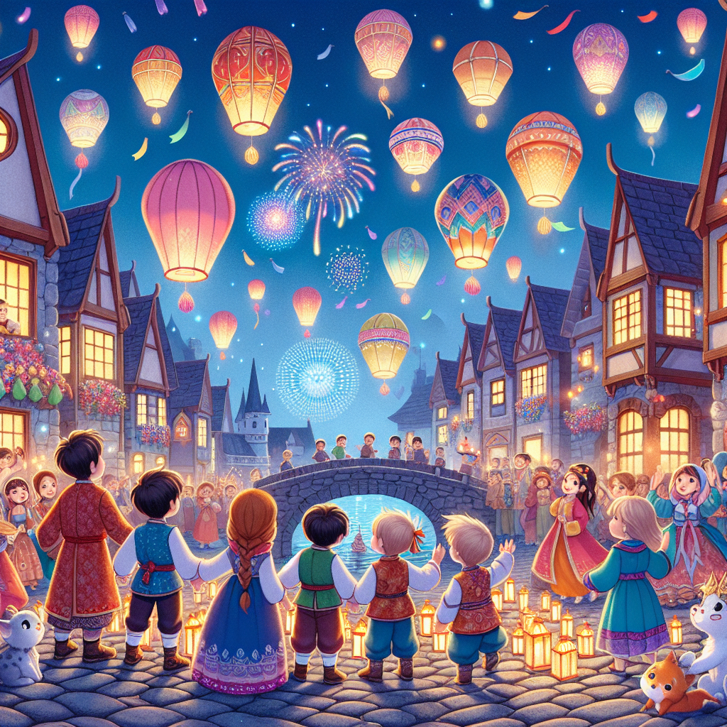 Fiaba delle Avventure durante Festival Magici e Colorati