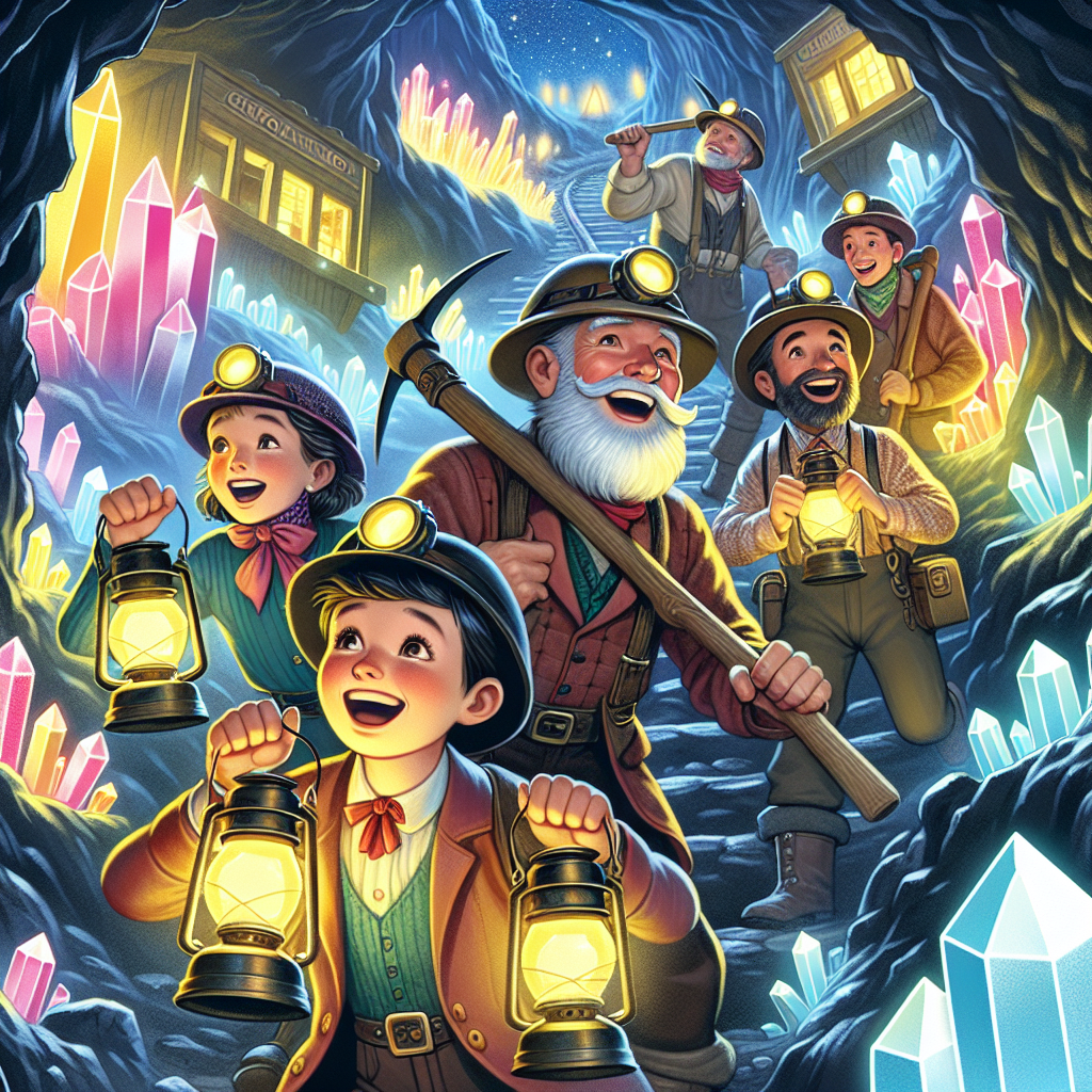 Fiaba: Avventure nelle Miniere di Cristalli Luminosi