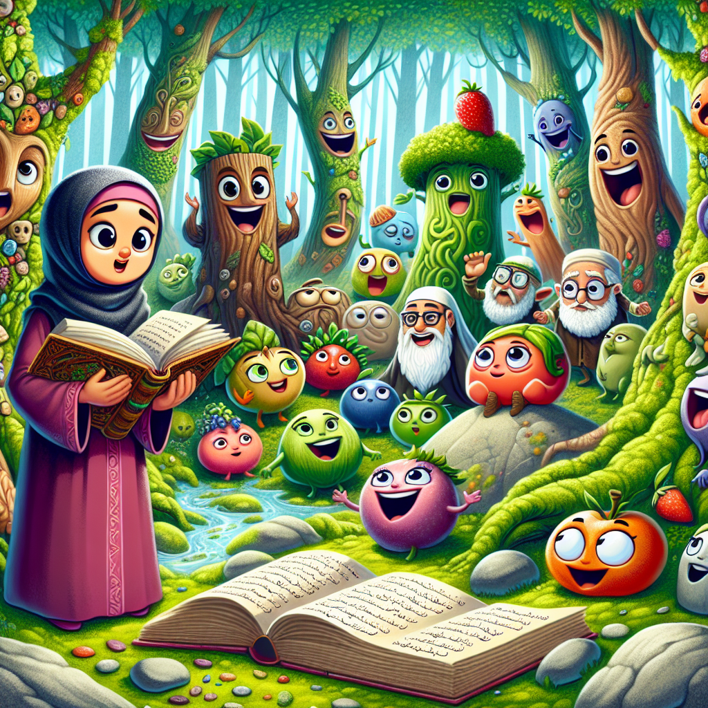 Fiaba degli Oggetti Parlanti: Lezioni di Vita nel Bosco Magico