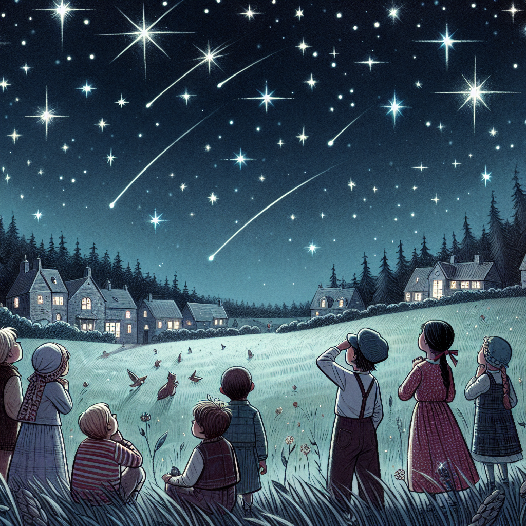 Fiaba delle Notti Stellate Piene di Desideri e Sogni
