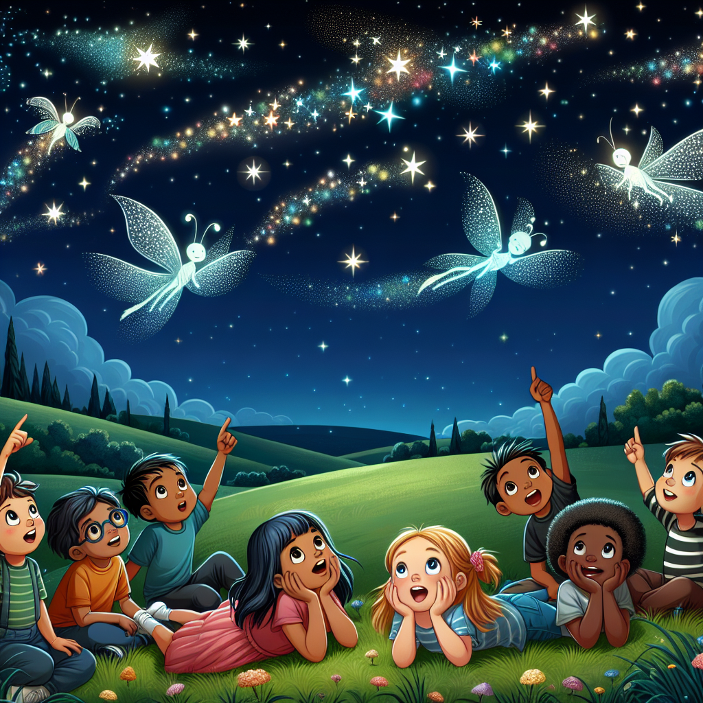 Fiaba delle Notti Stellate Piene di Desideri e Sogni