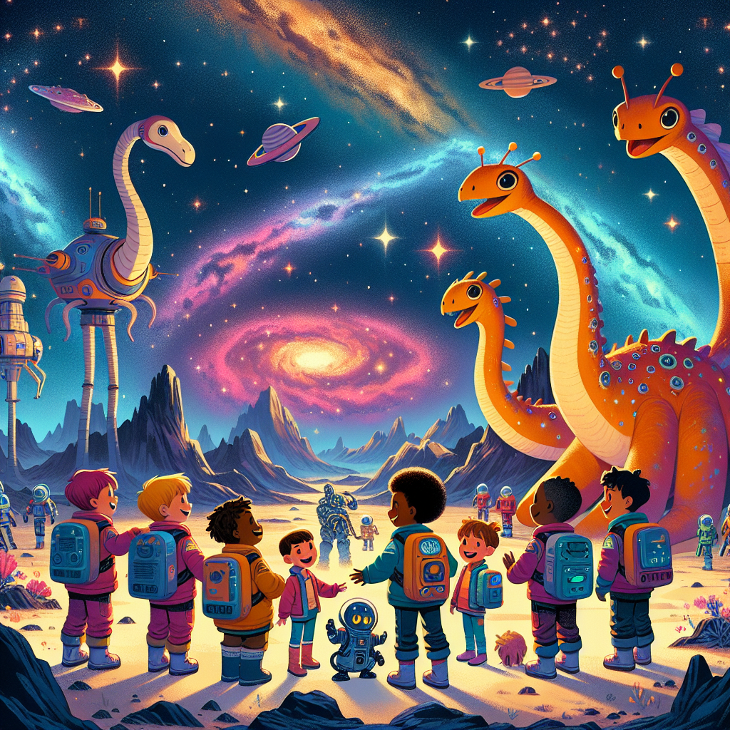 Fiaba: Avventure Spaziali con Amici Alieni