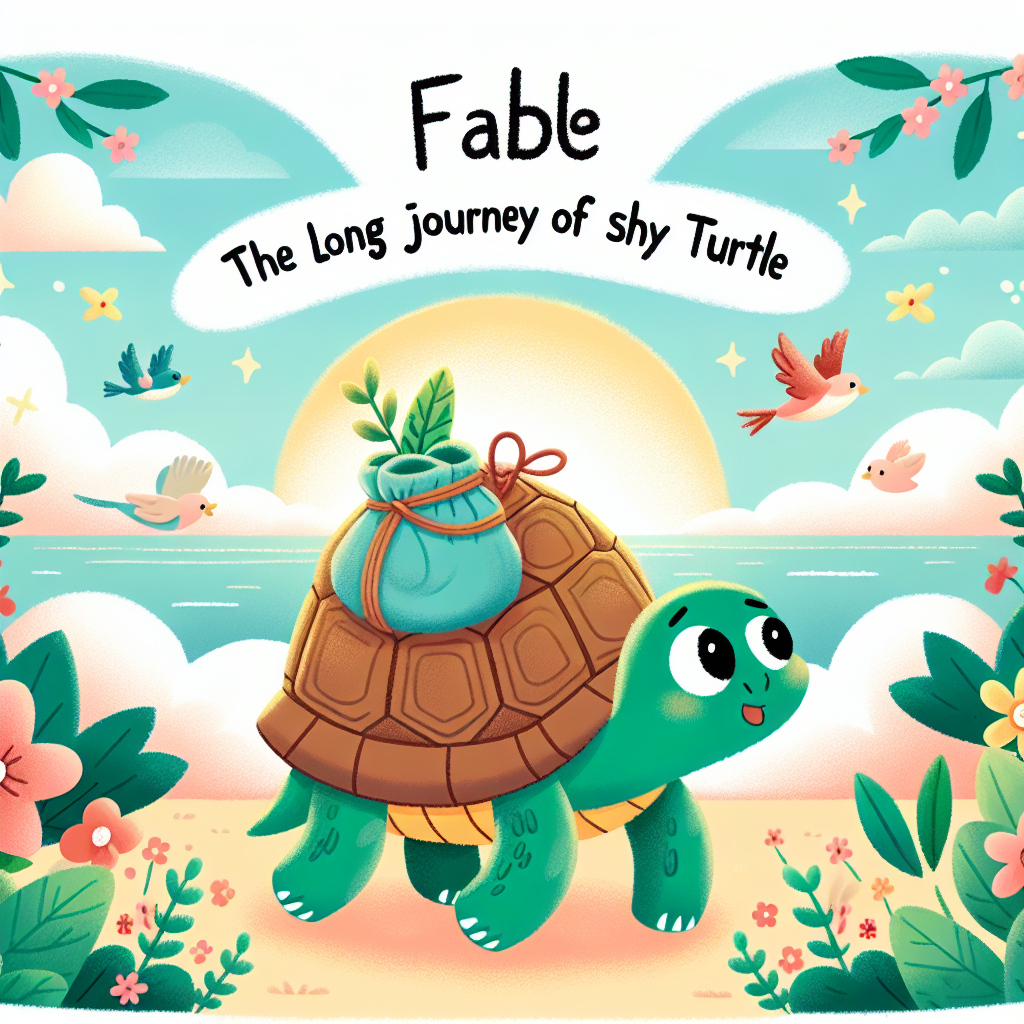 Fiaba: Il Lungo Viaggio di Tartaruga Timida