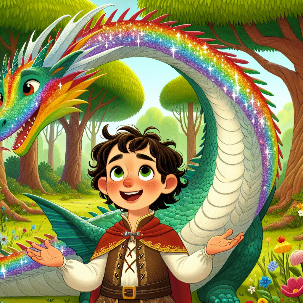 Fiaba dell’Amicizia tra Tommaso e il Drago Arcobaleno