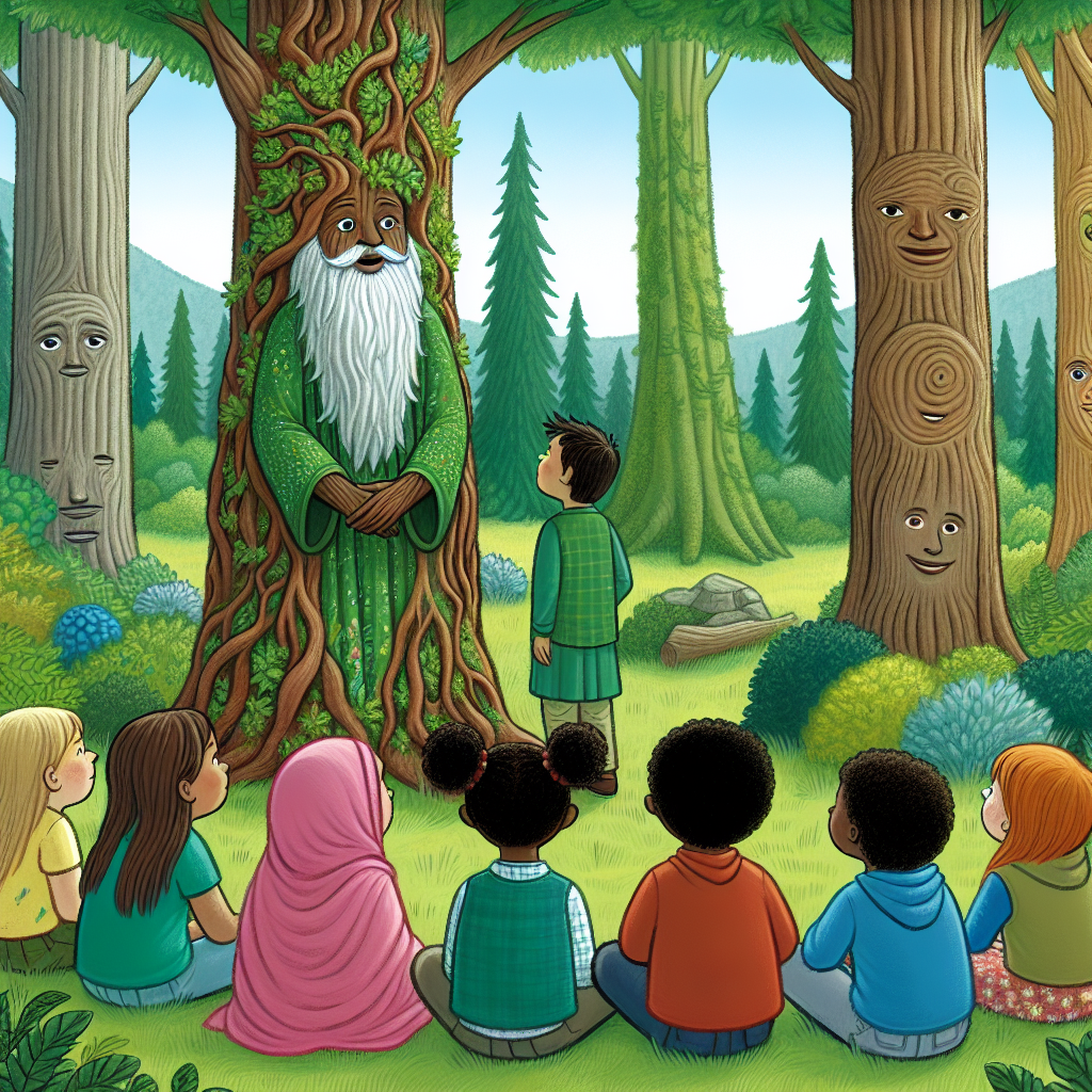 Fiaba: Lezioni di vita dagli alberi parlanti di una foresta antica