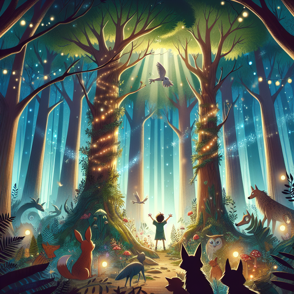 Fiaba di Crescita nel Bosco Incantato