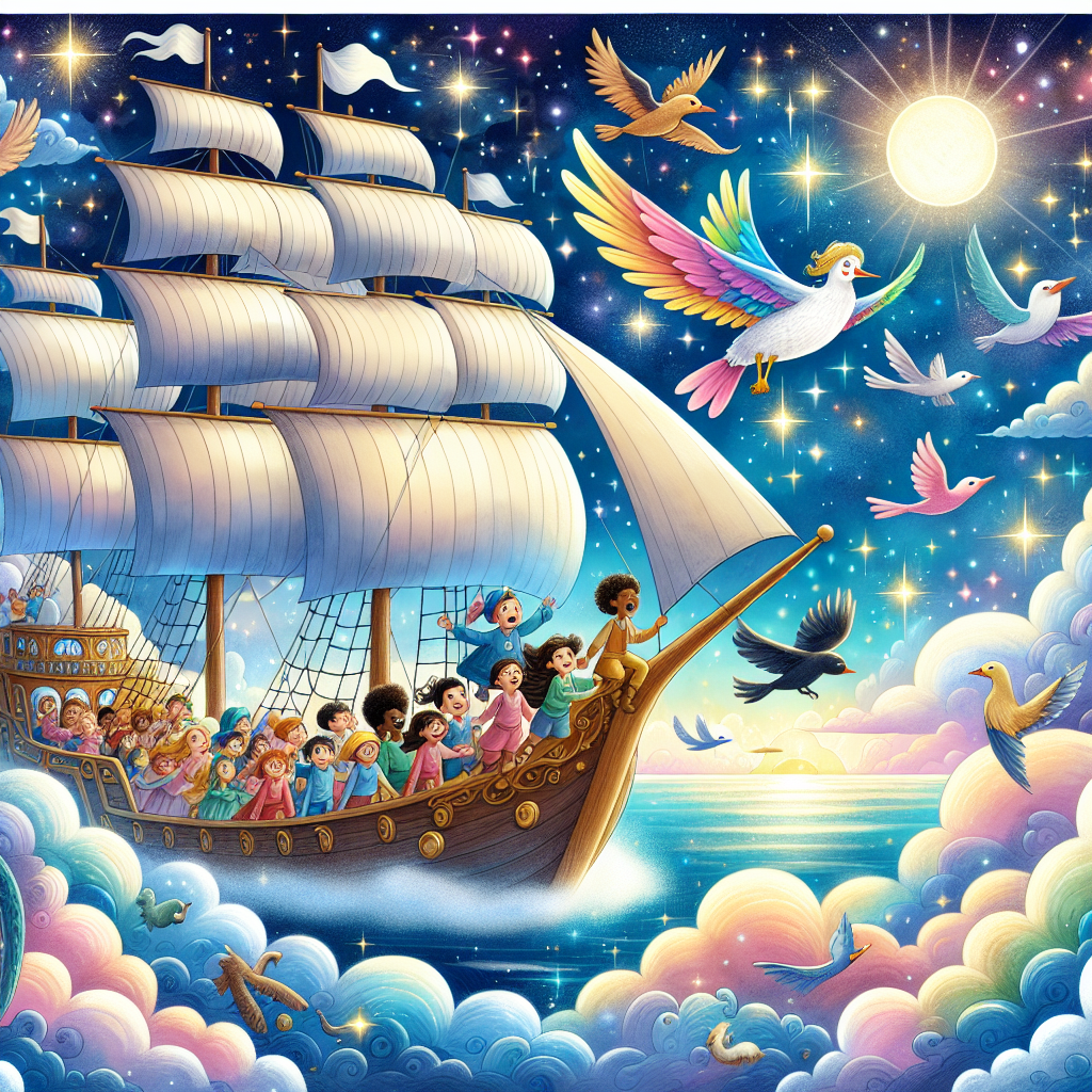 Fiaba dei Viaggi su Navi Volanti