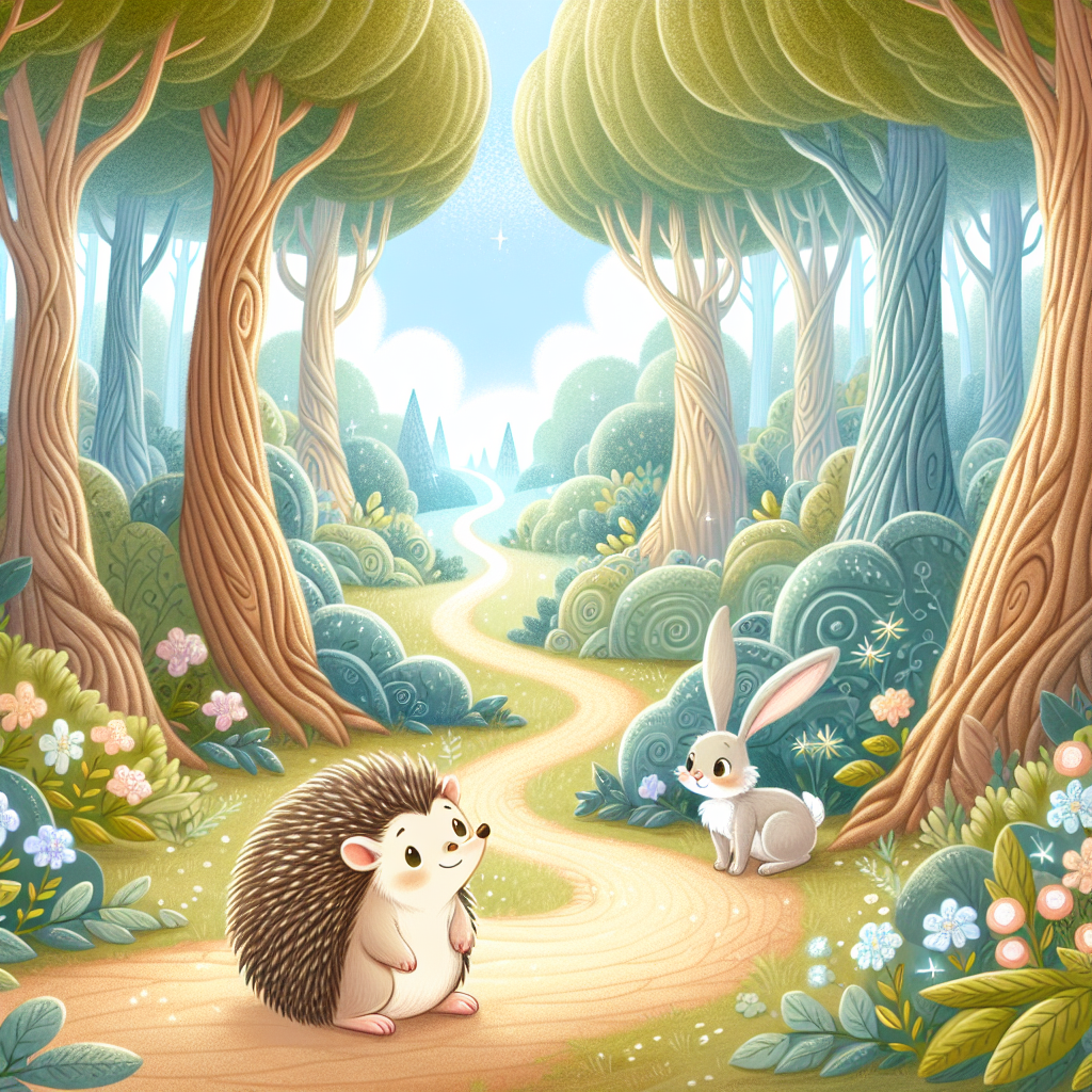 Fiaba del Piccolo Riccio e il Nuovo Amico