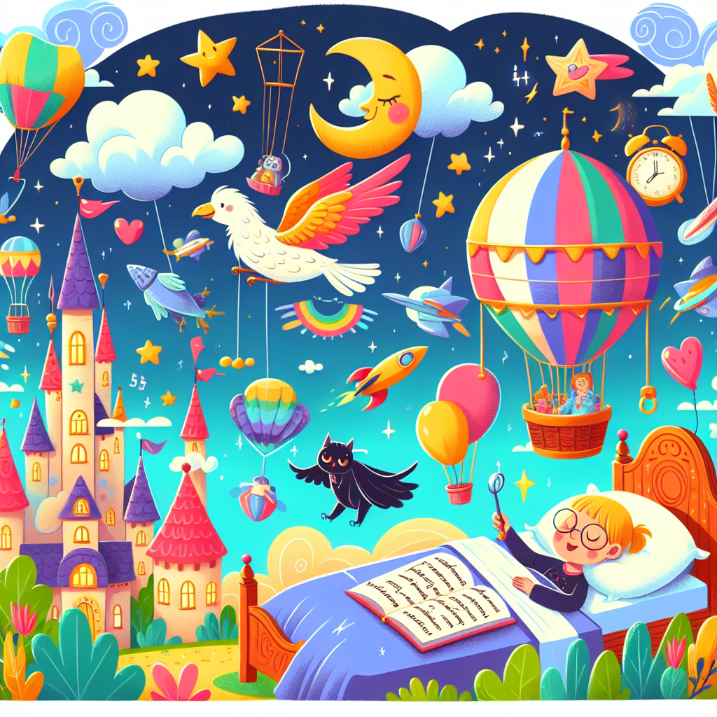 Fiaba della Buonanotte: La Ricerca della Felicità in Mondi Surreali