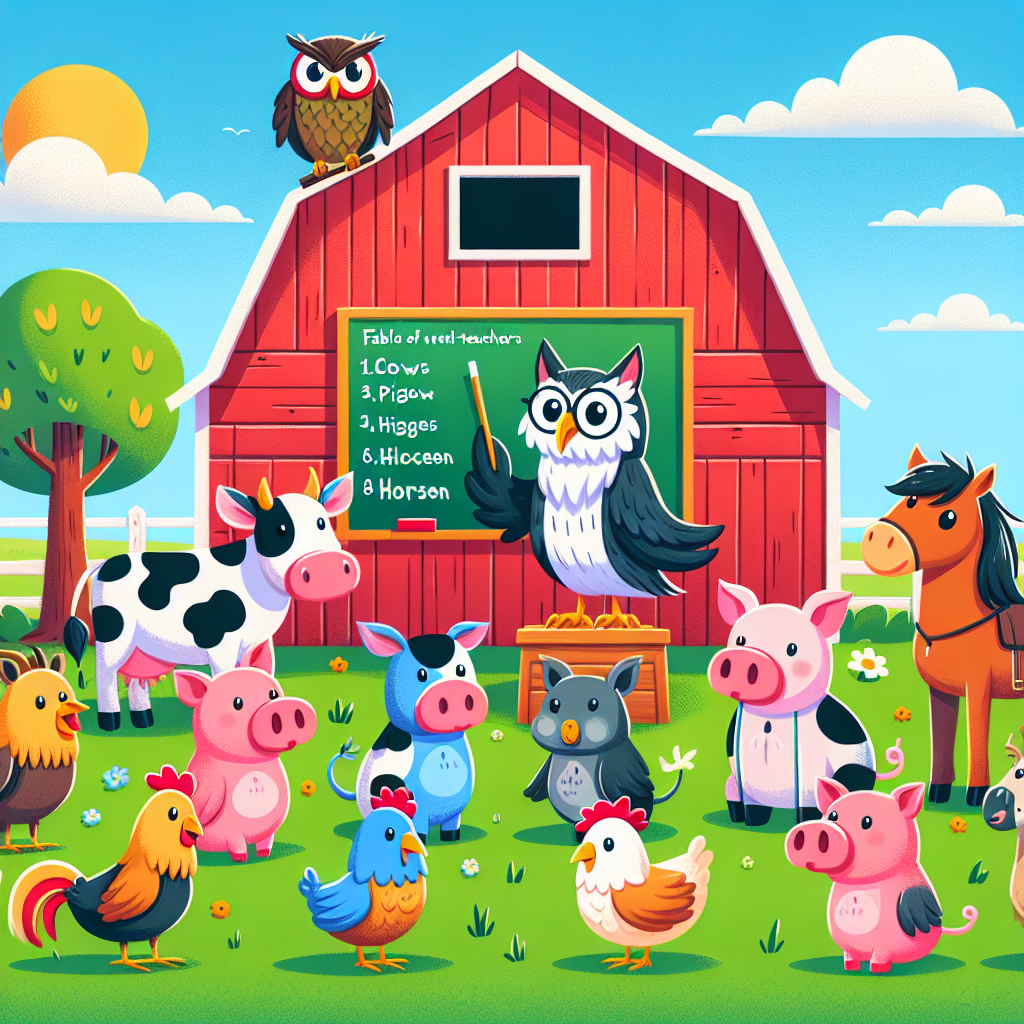 Fiaba della Fattoria degli Animali Insegnanti