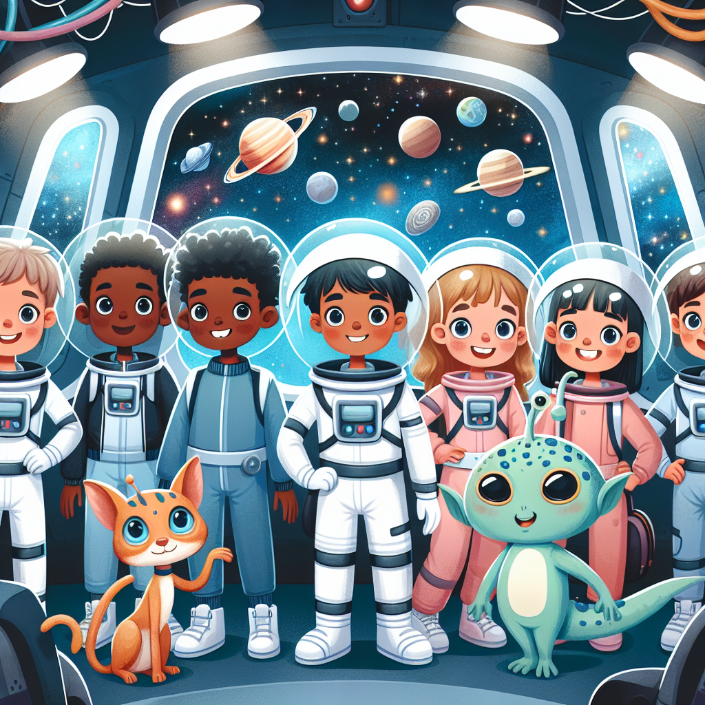 Fiaba: L’Esplorazione Spaziale con Amici Alieni