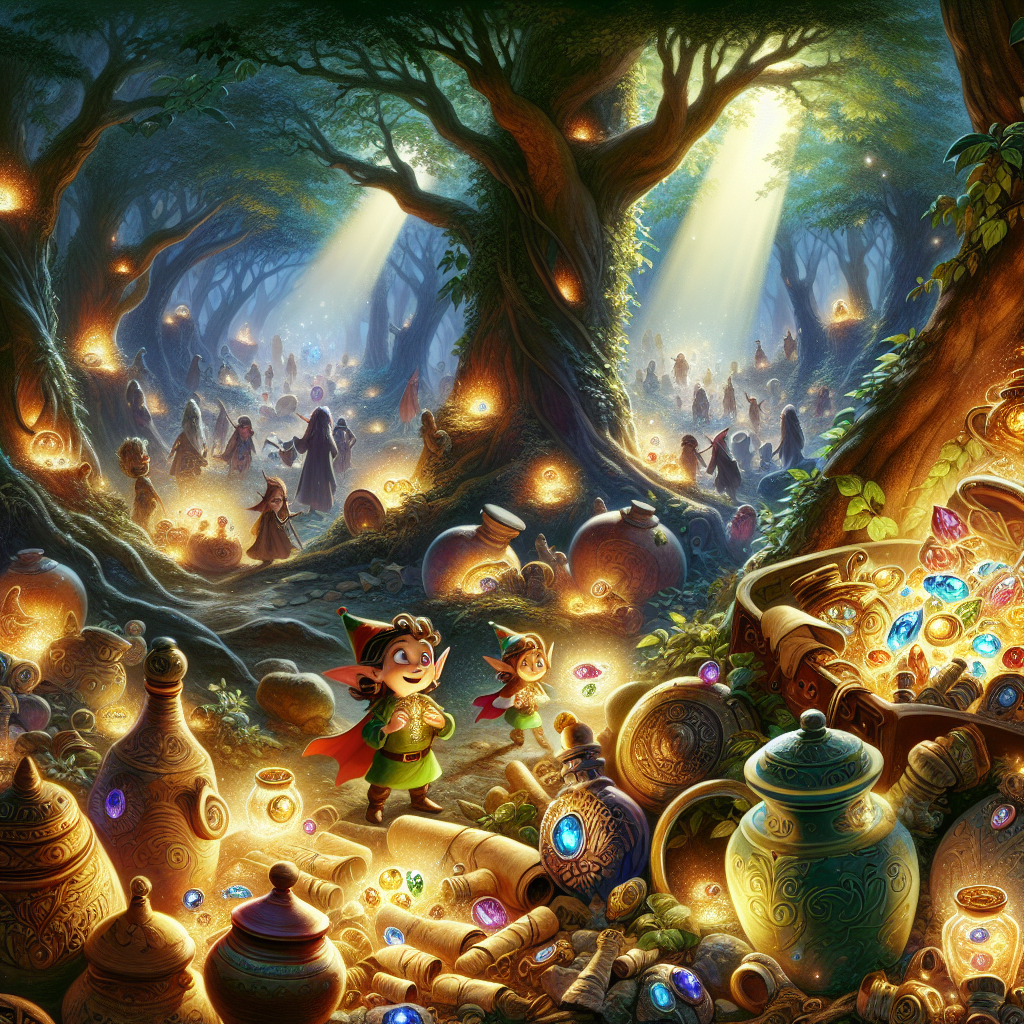 Fiaba: Il mistero degli oggetti antichi con poteri nascosti