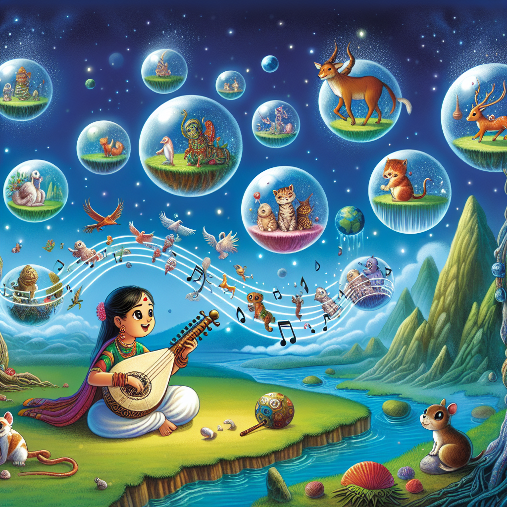 Fiaba del Potere della Musica per Unire Mondi Diversi