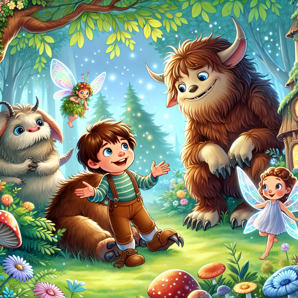 Fiaba del Coraggioso Leo e i Suoi Amici Immaginari