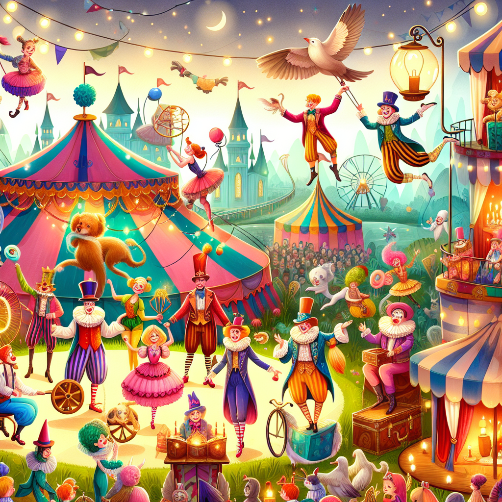 Fiaba del Circo Magico e delle Avventure d’Amicizia