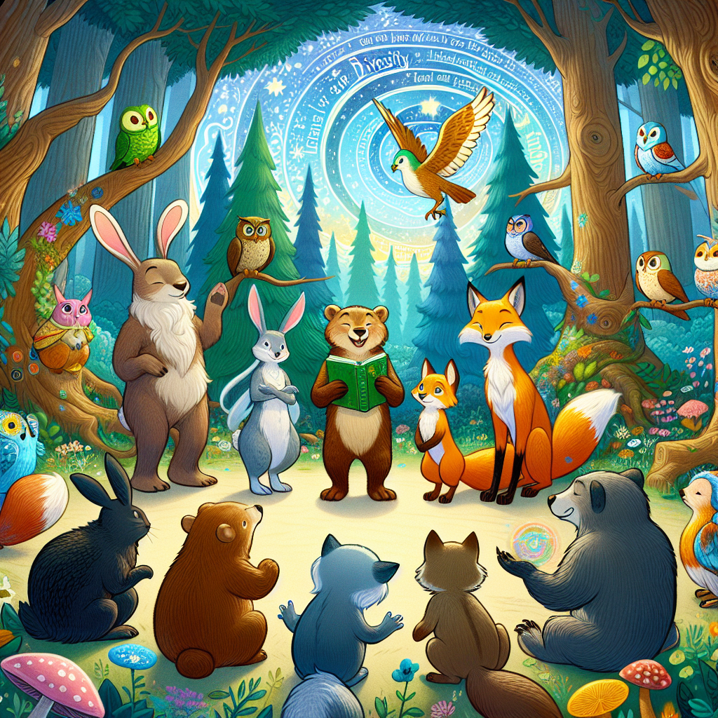 Fiaba della Foresta Incantata: Lezioni sulla Diversità