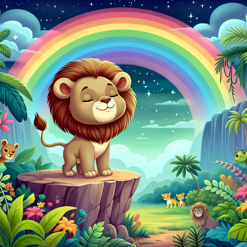 Fiaba del Piccolo Leone Coraggioso
