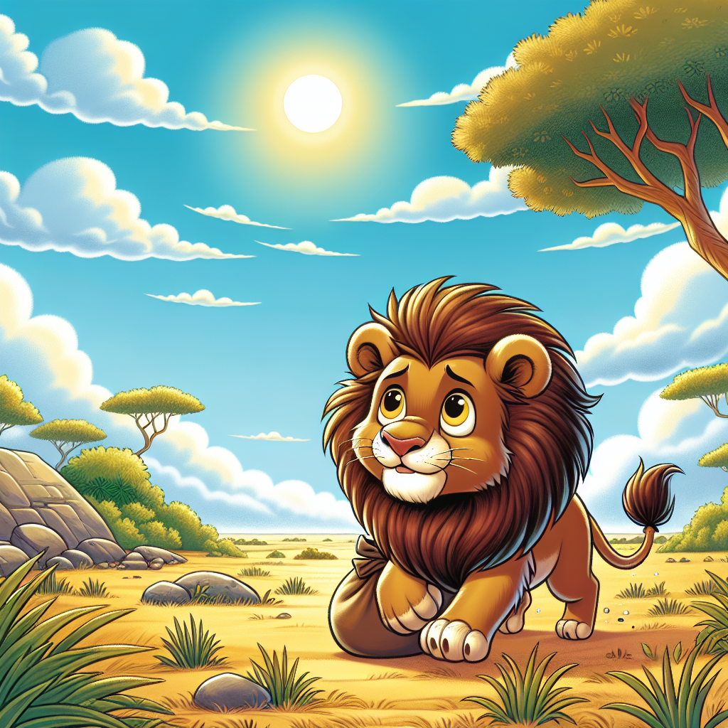 Fiaba del Piccolo Leone Coraggioso