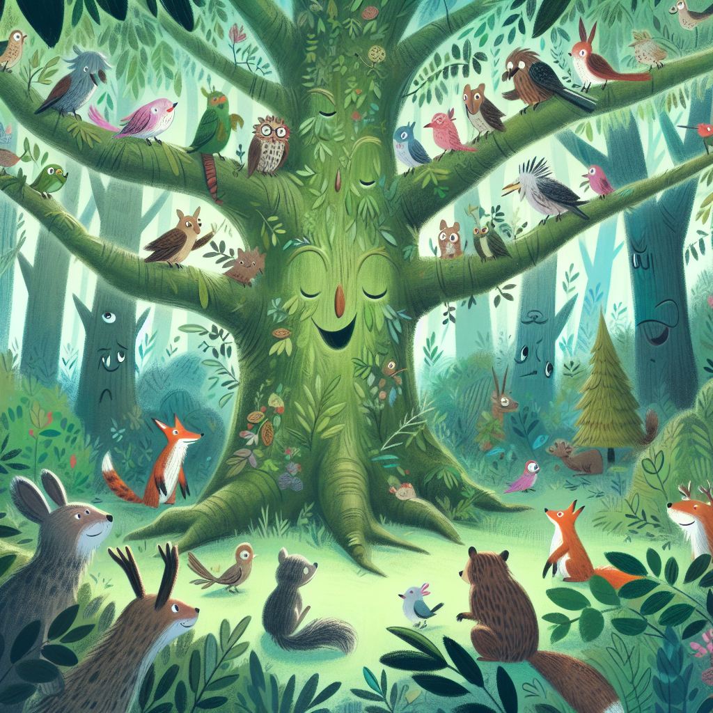 Fiaba: Lezioni di vita dagli alberi parlanti di una foresta antica