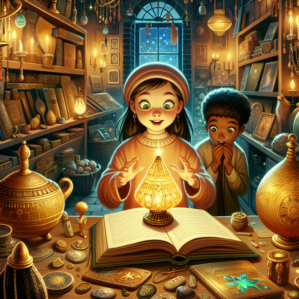 Fiaba del Mistero degli Oggetti Antichi con Poteri Nascosti