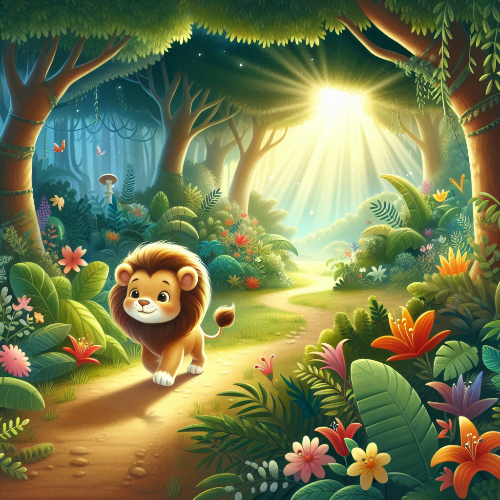 Fiaba del Piccolo Leone Coraggioso