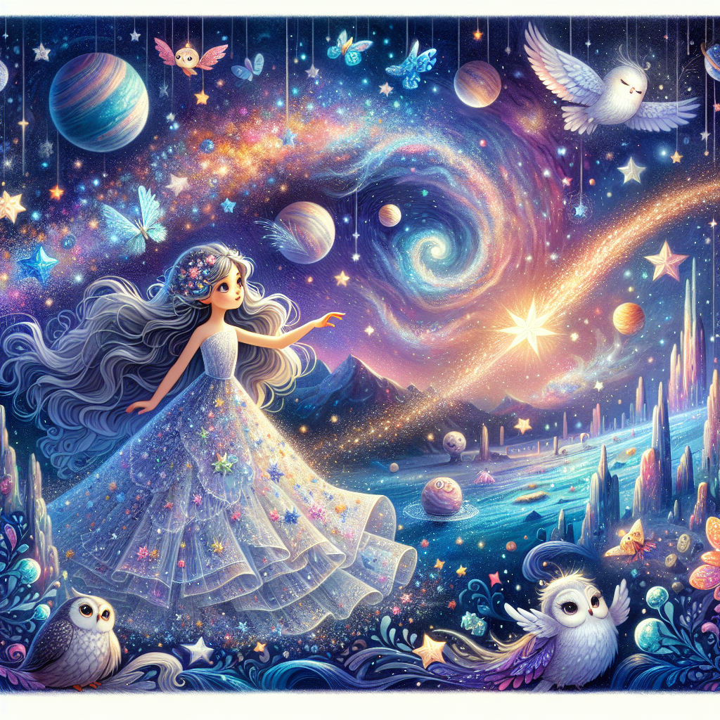 Fiaba: L’Avventura di Luna e la Galassia Incantata