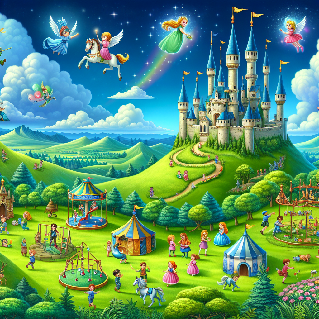 La Fiaba dei Giochi Magici nel Regno di Fantàsia